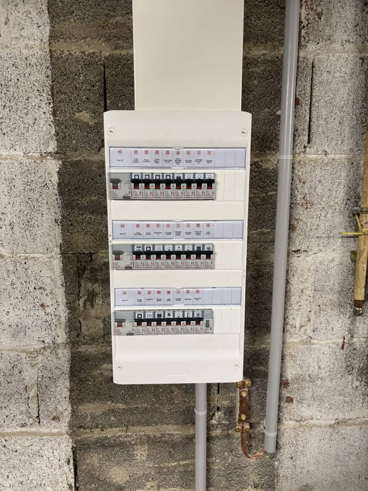 Tableau électrique neuf